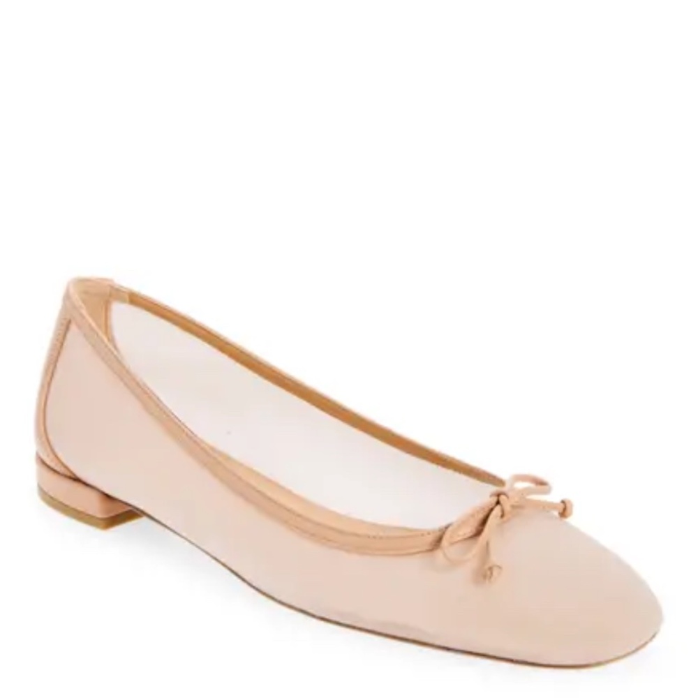Stuart Weitzman Nude Flats